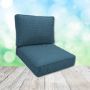 Sunbrella Lore Lagoon Patio Chair Replacement Cushions