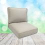 Sunbrella Posh Salt Patio Chair Replacement Cushions