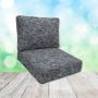 Sunbrella Undercurrent Tide Patio Chair Replacement Cushions