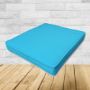 Canvas Cyan Sunbrella Fabric Patio Dining Chair Seat Cushion