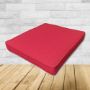 Canvas Logo Red Sunbrella Fabric Patio Dining Chair Seat Cushion