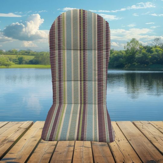 Sunbrella Brannon Whisper Adirondack Chair Cushions or Adirondack Chair Pads