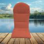 Sunbrella Canvas Persimmon Adirondack Chair Cushions or Adirondack Chair Pads