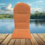 Sunbrella Canvas Tangerine Adirondack Chair Cushions or Adirondack Chair Pads