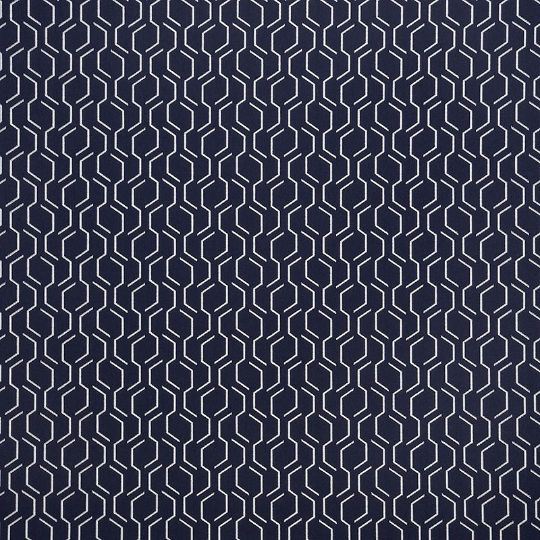 Sunbrella Adaptation Indigo outdoor fabric for patio furniture cushions and outdoor pillows