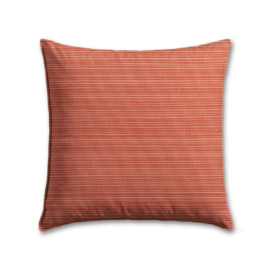 Sunbrella Dupione Papaya Outdoor Pillow