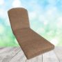 Sunbrella Cassava Copper Chaise Lounge Replacement Cushion Rounded Back