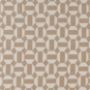 Sunbrella Assemble Sand outdoor fabric sample for patio furniture cushions and outdoor pillows