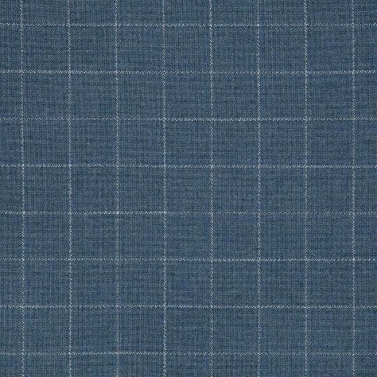 Sunbrella Context Indigo outdoor fabric for patio furniture cushions and outdoor pillows