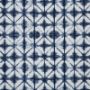 Sunbrella Midori Indigo outdoor fabric for patio furniture cushions and outdoor pillows