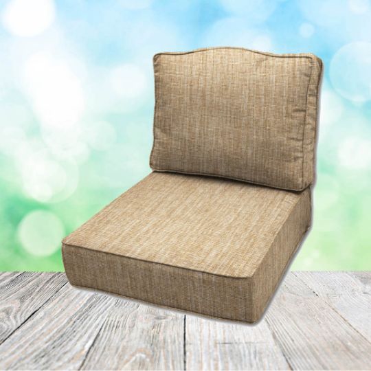 Picture of Crush Camel Patio Chair Cushion