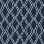 Sunbrella Voyage Indigo outdoor fabric for patio furniture cushions and outdoor pillows