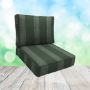 Sunbrella Caper Moss Patio Chair Replacement Cushions