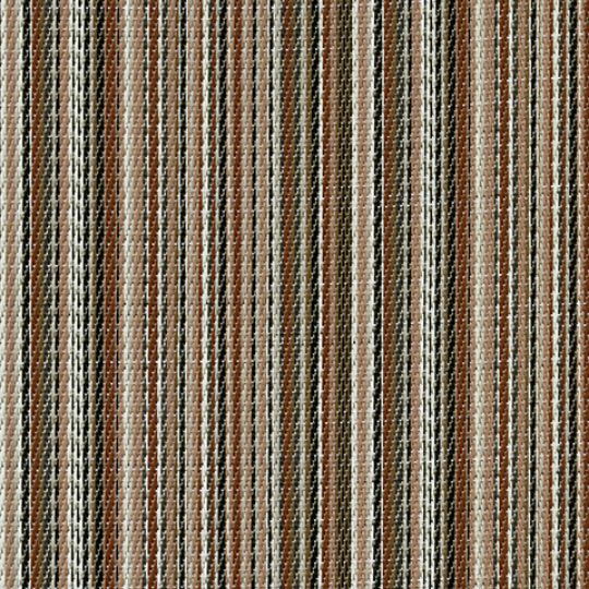 Phifertex Brooklyn Stripe Clay sling chair replacement fabric 