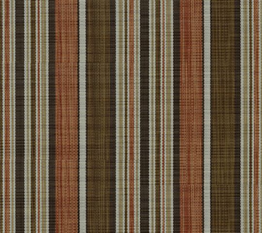 Phifertex Dakota Stripe Clay sling chair replacement fabric 