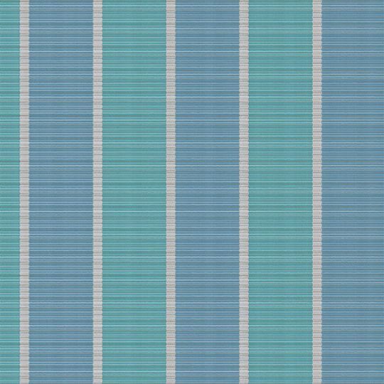 Phifertex Fiji Stripe Aqua sling chair replacement fabric 