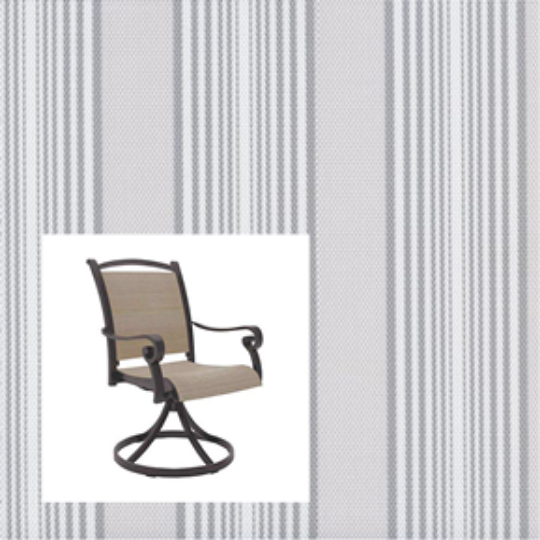 Cabana Silvermist Custom Patio Chair Replacement Slings