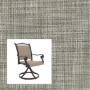 Marche Cashmere two piece patio chair slings