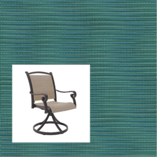 Metallica Lagoon two piece patio chair slings