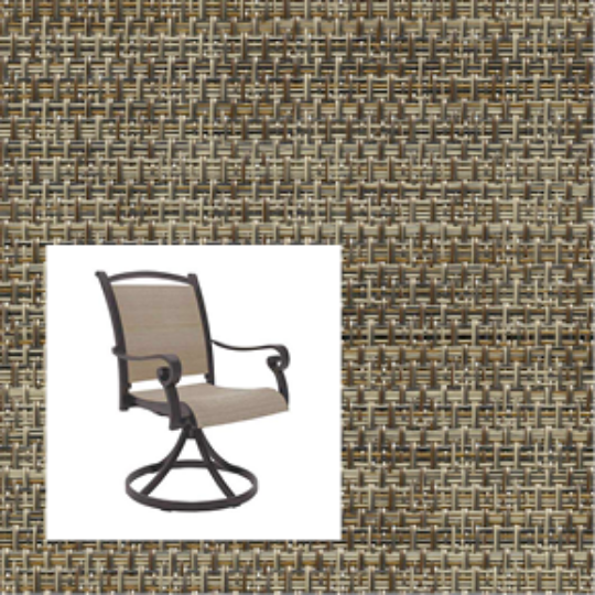 Napa Brindle two piece patio chair slings