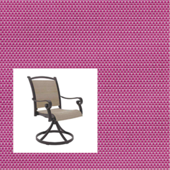 Orchid two piece patio chair slings