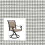 Pasadena Grey Topaz two piece patio chair slings