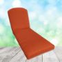 Sunbrella Canvas Tamale Chaise Lounge Replacement Cushion Rounded Back 