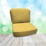 Canvas Buttercup Hanamint Replacement Cushions Club Chair