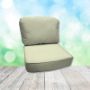 Canvas Natural Hanamint Replacement Cushions Club Chair