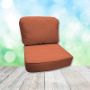 Cast Coral Hanamint Replacement Cushions Club Chair