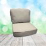 Cast Pumice Hanamint Replacement Cushions Club Chair