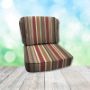 Brannon Redwood Hanamint Replacement Cushions Club Chair