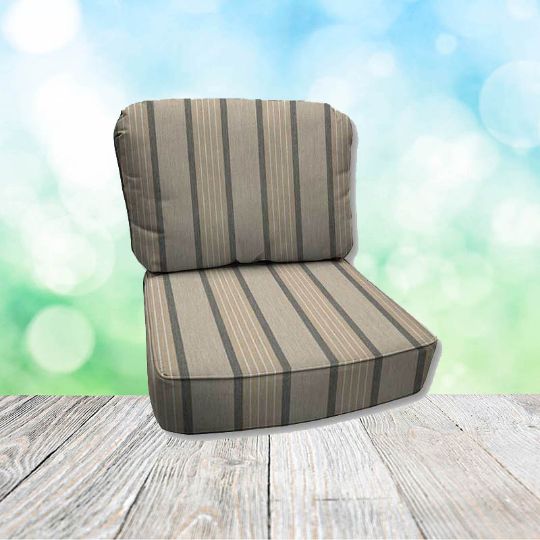 Cove Pebble Hanamint Replacement Cushions Club Chair