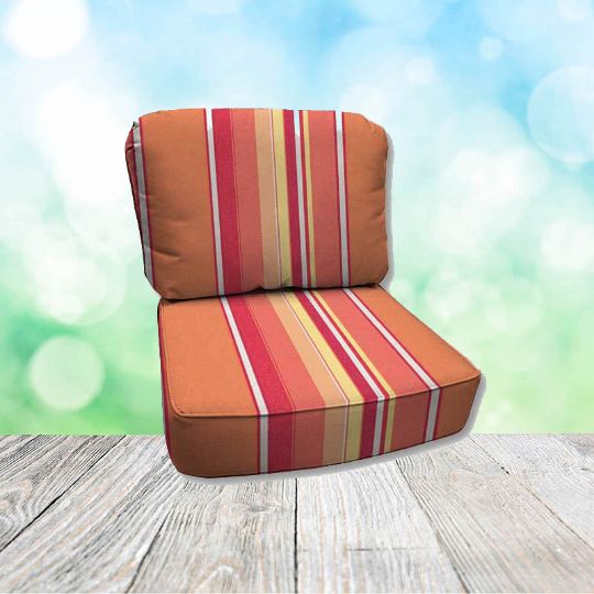 Dolce Mango Hanamint Replacement Cushions Club Chair