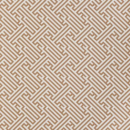 Outdura® Fabric Sample - Labyrinth Ochre | USA-Made, Solution-Dyed Acrylic