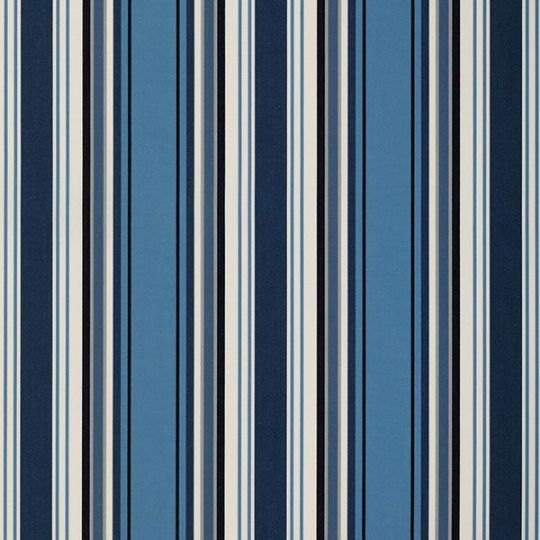 Outdura® Fabric Sample -Tradewinds Nautical | USA-Made, Solution-Dyed Acrylic