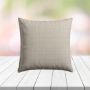 Custom Outdoor Pillows in Outdura Cortez Ecru | Fade-Resistant & Weatherproof