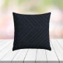 Custom Outdoor Pillows in Outdura Domino Ink | Fade-Resistant & Weatherproof