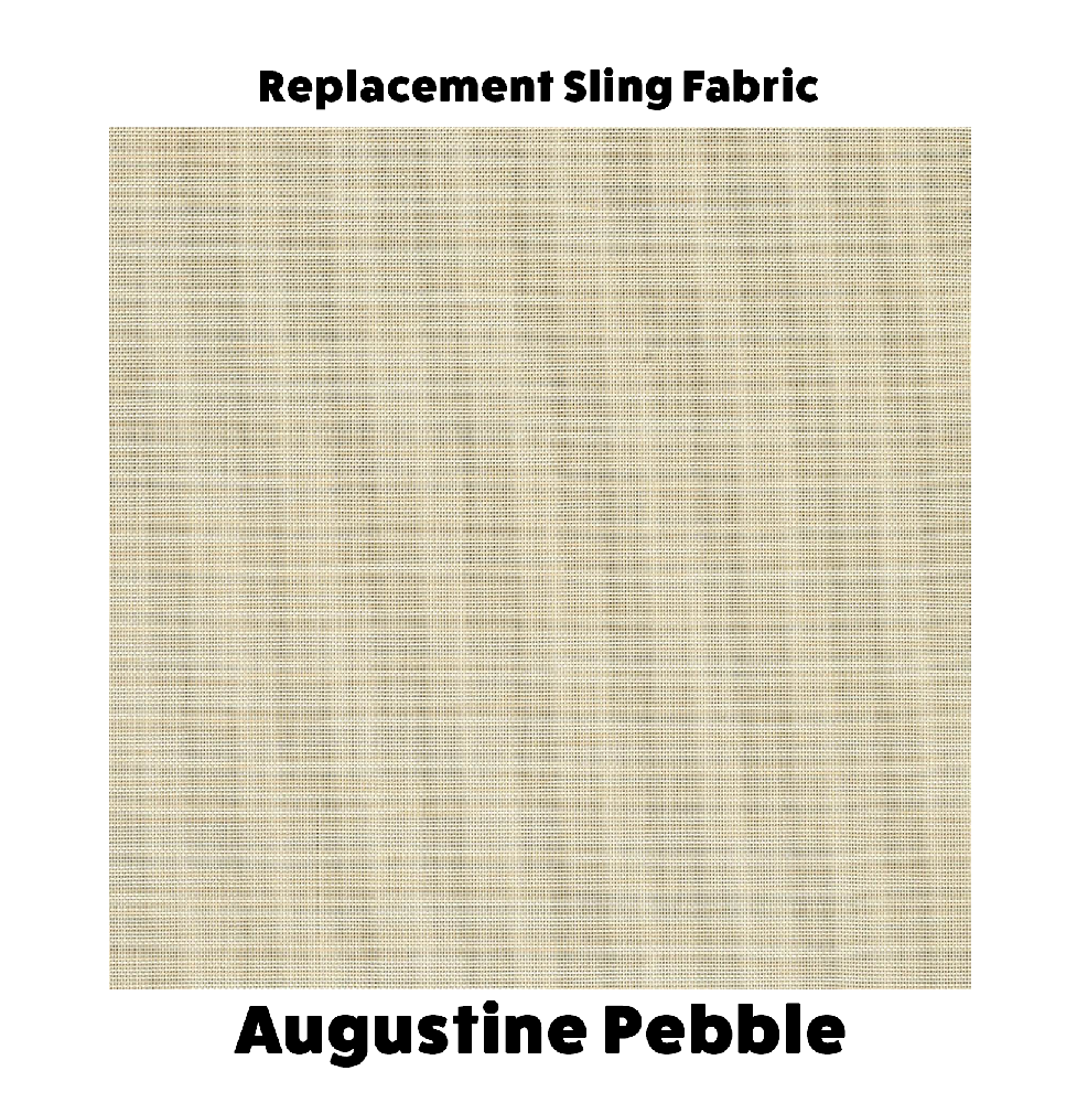 Augustine Pebble Sling Fabric For New Patio Chair and Chaise Lounge Replacement Slings