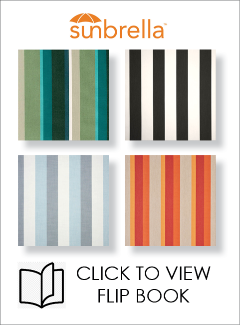 Sunbrella Outdoor Fabric Collection - Stripes