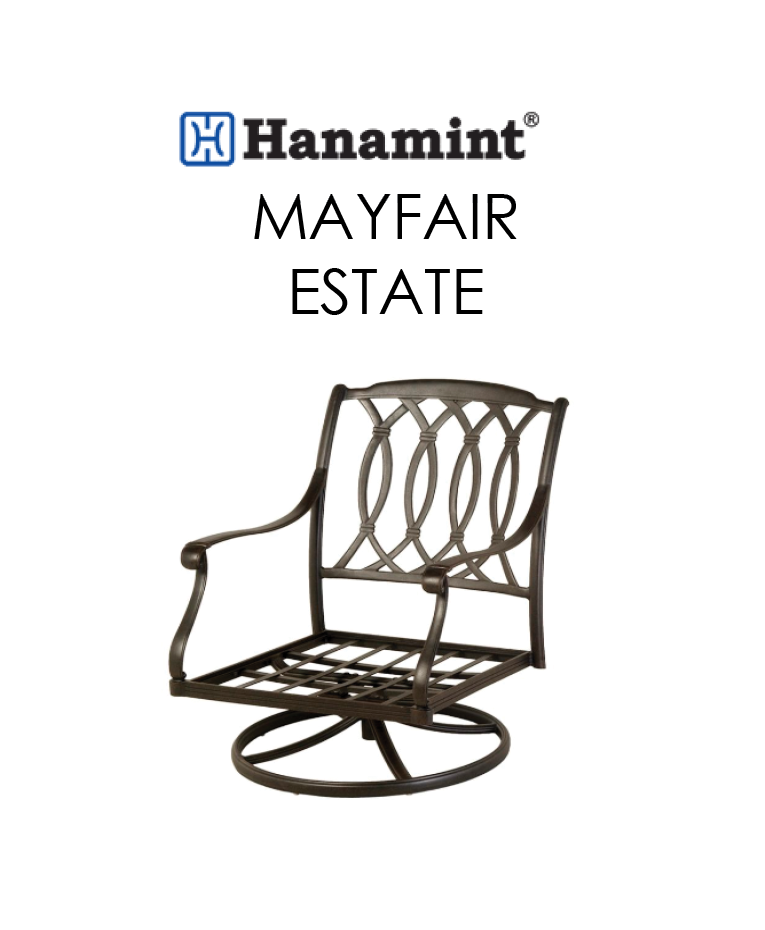 Hanamint Mayfair Replacement Cushions