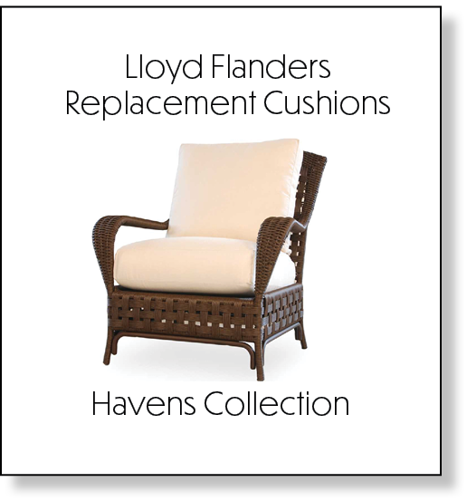 Lloyd Flanders Replacement Cushions. Replacement Cushions for Lloyd Flanders Haven Collection