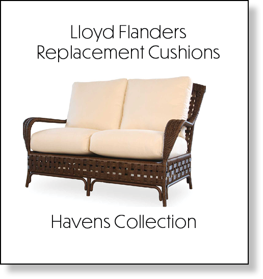 Lloyd Flanders Replacement Cushions. Replacement Cushions for Lloyd Flanders Haven Collection