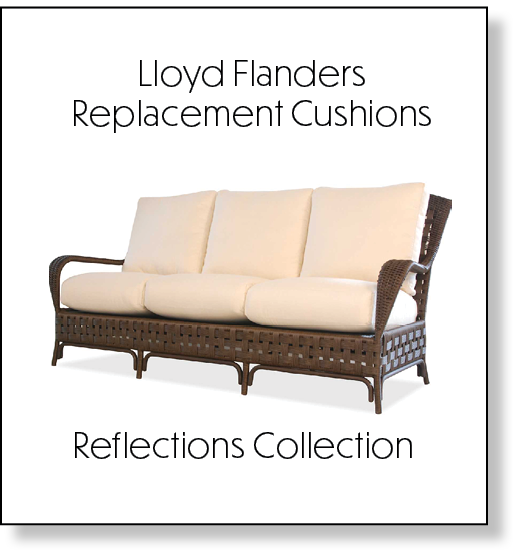 Lloyd Flanders Replacement Cushions. Replacement Cushions for Lloyd Flanders Haven Collection