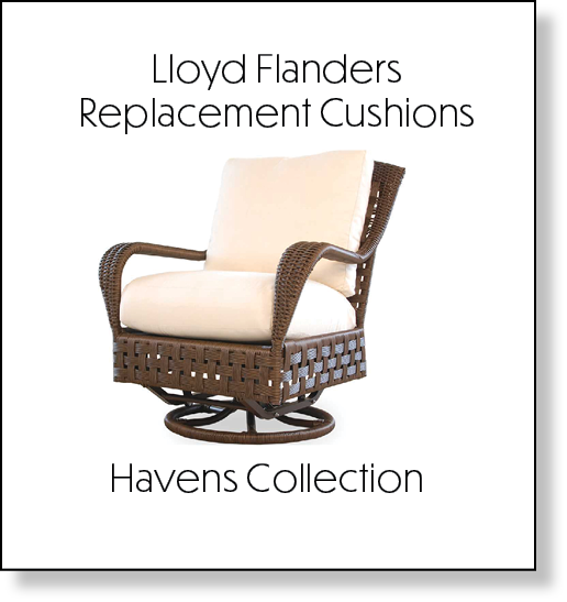 Lloyd Flanders Replacement Cushions. Replacement Cushions for Lloyd Flanders Haven Collection