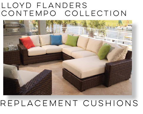 Lloyd Flanders Contempo Replacement Cushions