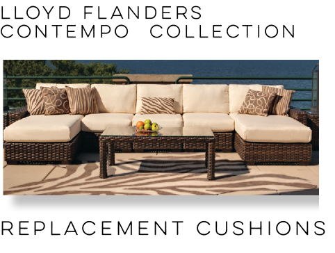 Lloyd Flanders Contempo Replacement Cushions