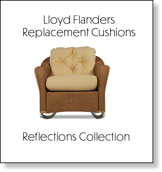 Lloyd Flanders Replacement Cushions. Replacement Cushions for Lloyd Flanders Reflections Collection