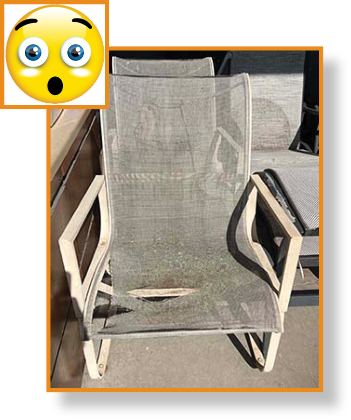 Patio Sling Chair Replacement Fabric