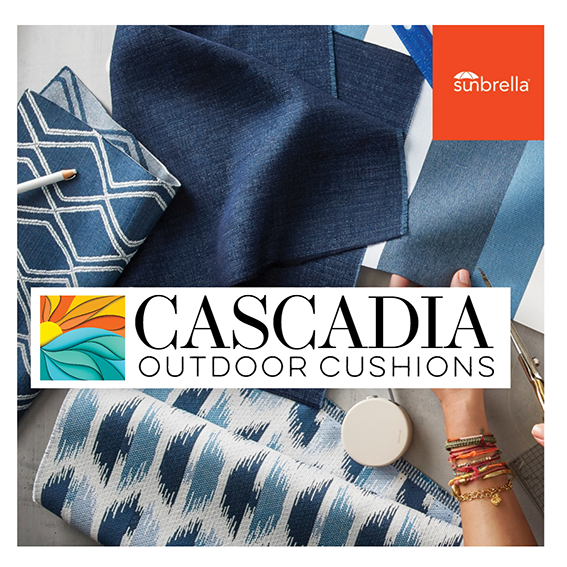 Sunbrella Cushions from Cascadia Outdoor Cushions